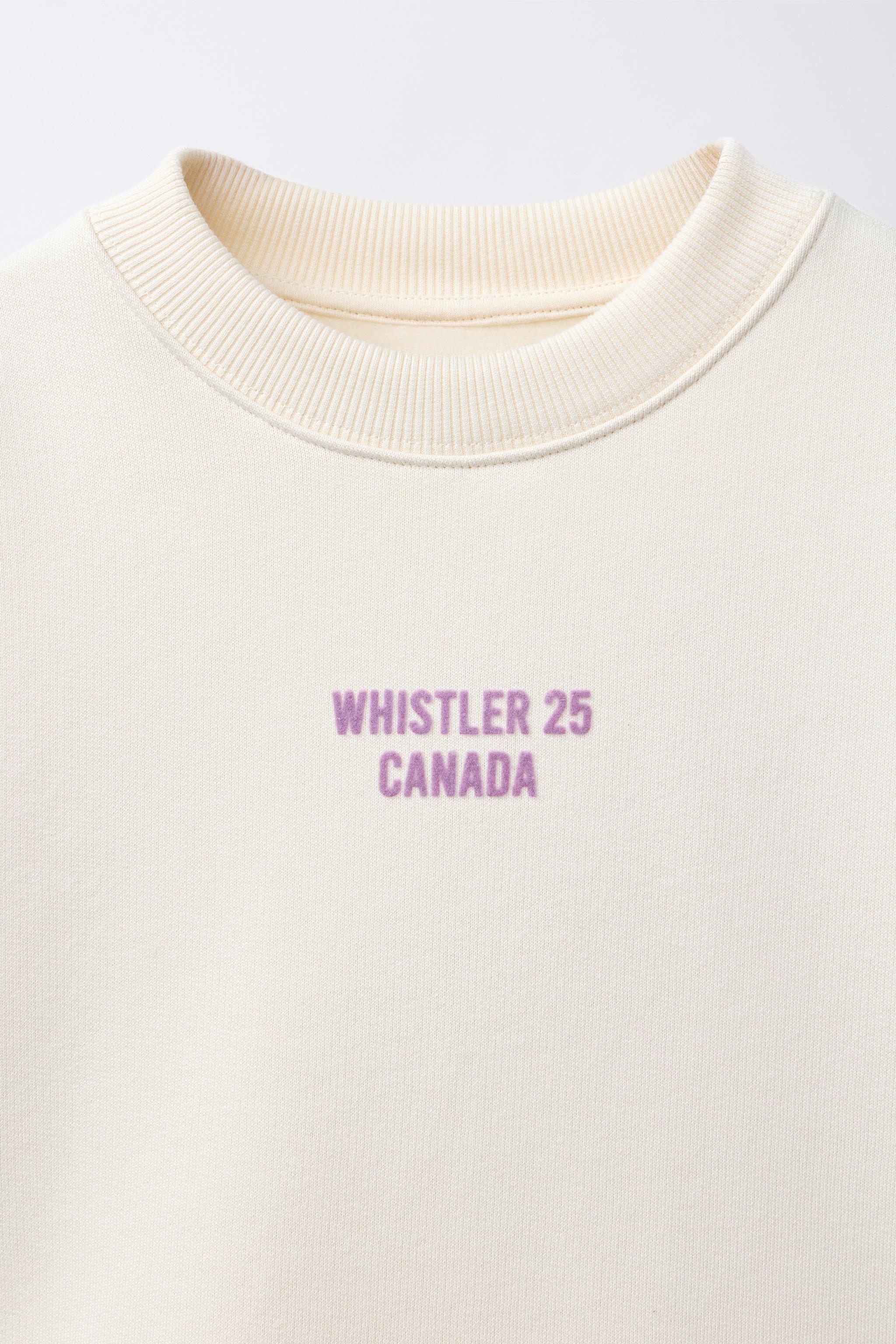 SKI PRINT SWEATSHIRT